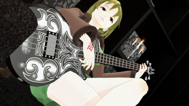 エレキベースと女 六導玲霞 Fate Mmd カトラス リトルジャックp さんのイラスト ニコニコ静画 イラスト