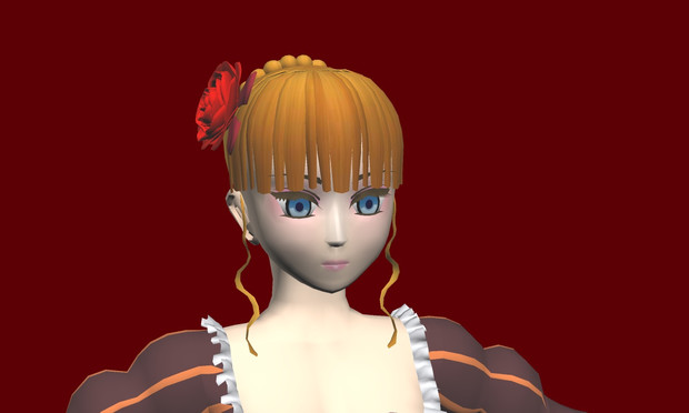 うみねこのなく頃にmmd ベアトリーチェ途中経過 紡葵 さんのイラスト ニコニコ静画 イラスト