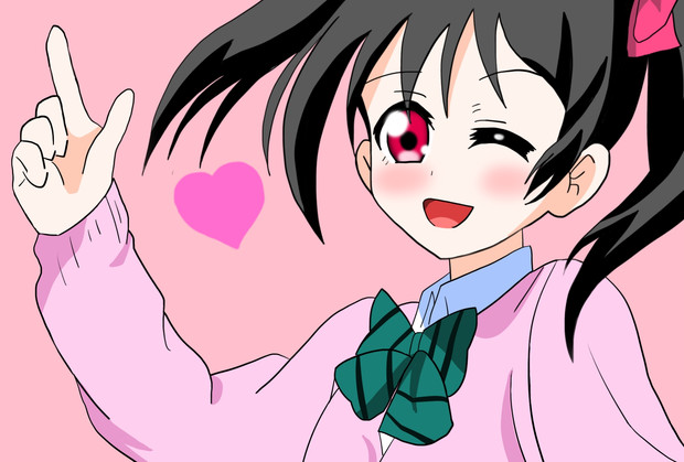 M Sの小悪魔アイドル にこちゃん 絵描きの冒険者katosan さんのイラスト ニコニコ静画 イラスト