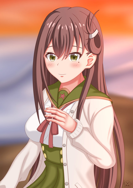 制服姿の若狭悠里 マッチ さんのイラスト ニコニコ静画 イラスト