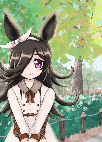 私服ライスシャワー マルスケ さんのイラスト ニコニコ静画 イラスト