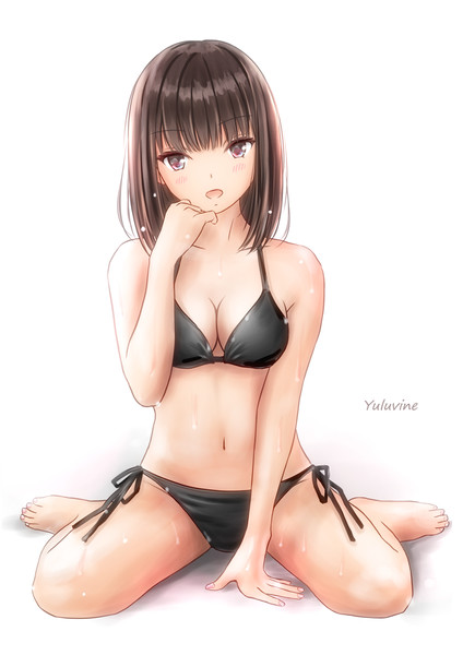 ビキニ水着の女の子 ルノカナ さんのイラスト ニコニコ静画 イラスト