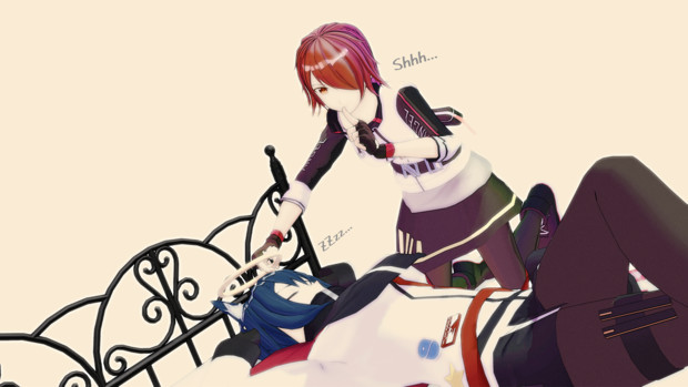 アークナイツmmd 蛍光灯交換 アフロッグ さんのイラスト ニコニコ静画 イラスト