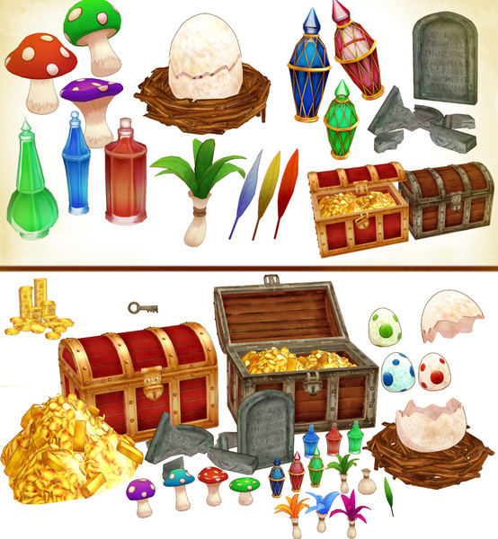 ファンタジー小物セットver1 0 キャベツ鉢 さんのイラスト ニコニコ静画 イラスト