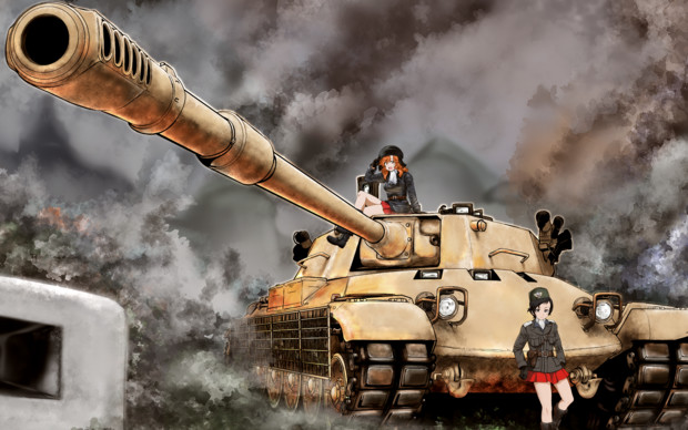 WoTゆっくり実況動画にて使用したキャラ絵+戦車絵