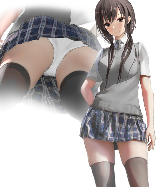 ニーソjk えがみ さんのイラスト ニコニコ静画 イラスト