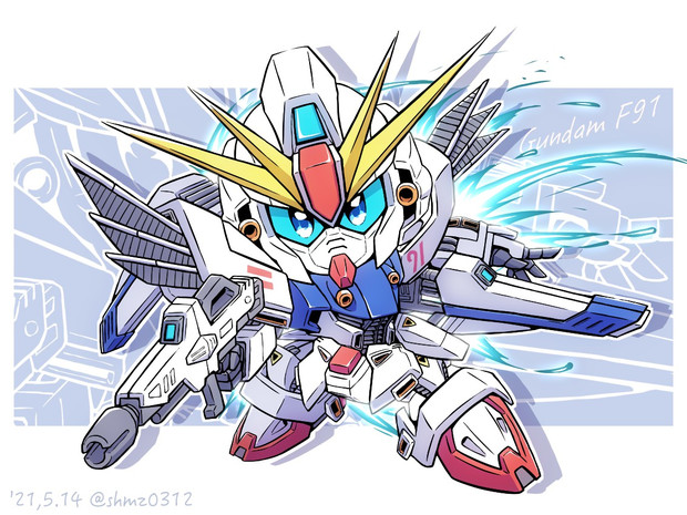 Sd ガンダムf91 ショッカー さんのイラスト ニコニコ静画 イラスト