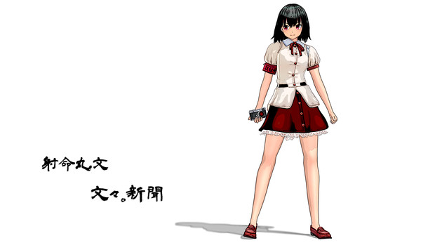 東方mmd 射命丸文 アフロッグ さんのイラスト ニコニコ静画 イラスト