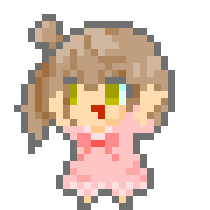 ドット絵のささらちゃん たてがみ犬 さんのイラスト ニコニコ静画 イラスト