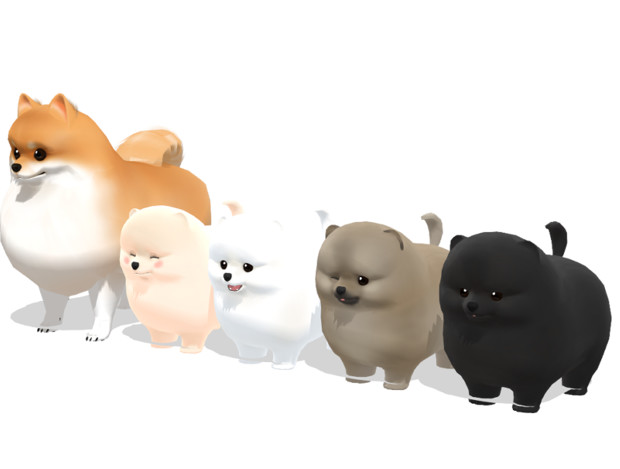 Mmd ﾎﾟﾒﾗﾆｱﾝの子供 まぐ さんのイラスト ニコニコ静画 イラスト