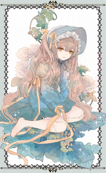 お人形少女 水彩版 こもりひっき さんのイラスト ニコニコ静画 イラスト