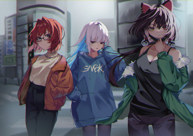 私服さんばか 剣桐アカネ さんのイラスト ニコニコ静画 イラスト