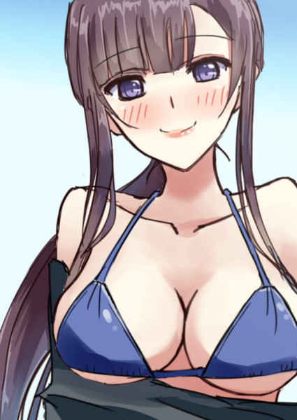 千夜姉の水着 斬之助 さんのイラスト ニコニコ静画 イラスト