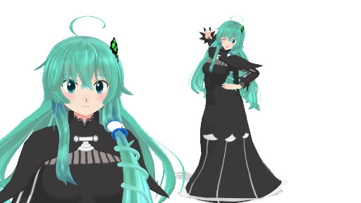 エキドナ早苗さん【MMD】