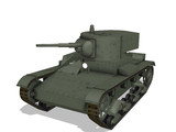 【MMDモデル配布】　T-26軽戦車(1935年型)