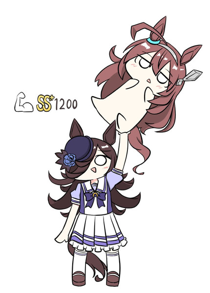 ライスとブルボンっぽいの んゆ さんのイラスト ニコニコ静画 イラスト