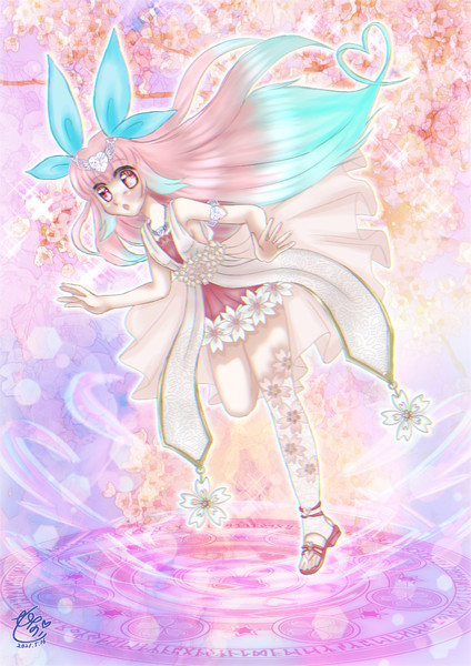 桜の精霊ひなっツちゃん ひなっツ さんのイラスト ニコニコ静画 イラスト