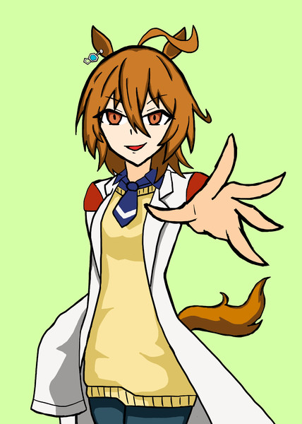 アグネスタキオン キャプテン フラッグ さんのイラスト ニコニコ静画 イラスト