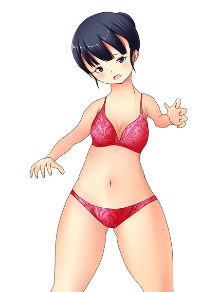 下着のお姉さん バンザイ さんのイラスト ニコニコ静画 イラスト
