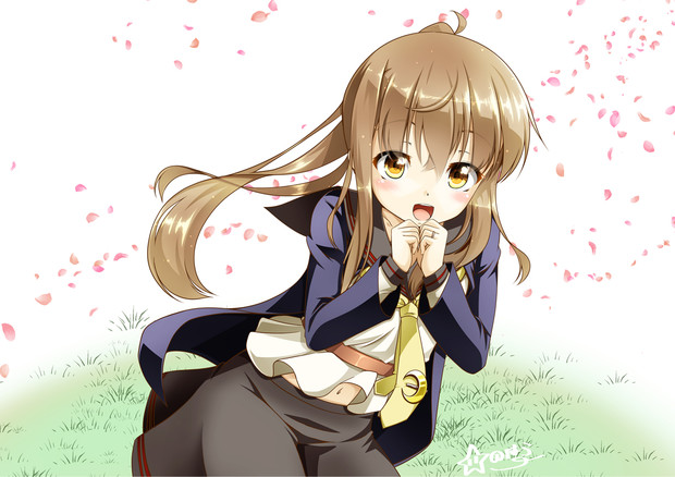 艦これ きゃるるんな文月改二 Hoshinohara さんのイラスト ニコニコ静画 イラスト