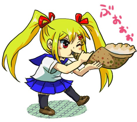 法螺貝を吹くマツリちゃん 竿竹 さんのイラスト ニコニコ静画 イラスト