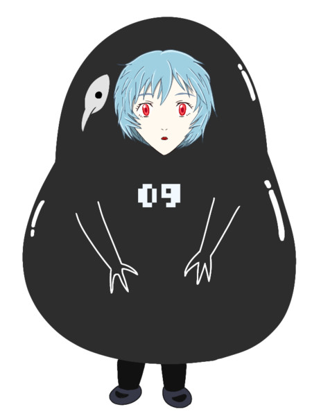 サキエルの着ぐるみを着た黒波 木津多祢 さんのイラスト ニコニコ静画 イラスト