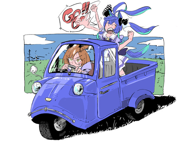 ツインターボとミゼット いぬじま さんのイラスト ニコニコ静画 イラスト