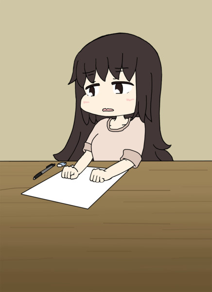 なんも思いつかない っていう絵 ゆう さんのイラスト ニコニコ静画 イラスト