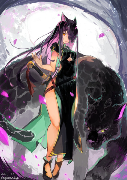 黒豹娘 ナガサワ トウゴ さんのイラスト ニコニコ静画 イラスト