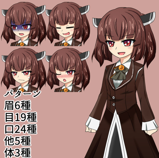 文学の階指定司書衣装きりたん 立ち絵素材 ジェイス さんのイラスト ニコニコ静画 イラスト