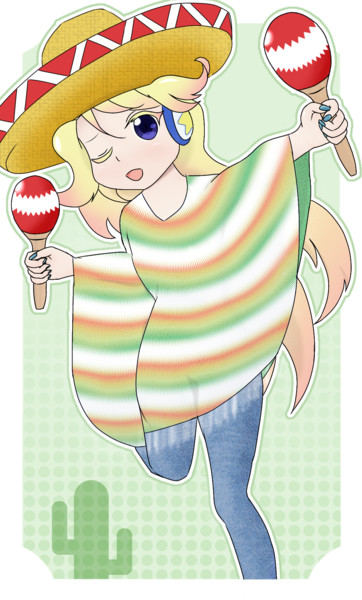 ５月 ポンチョなスピカ やつはた さんのイラスト ニコニコ静画 イラスト