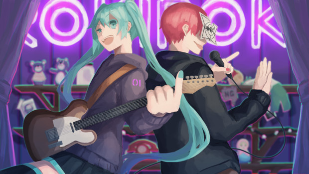 ロキ 歌ってみた 初音ミク めしだ めしだ さんのイラスト ニコニコ静画 イラスト