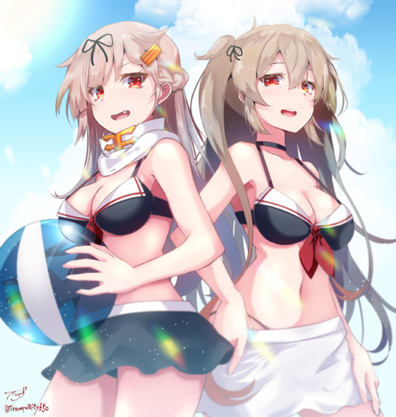 夕立 村雨 べいりーず さんのイラスト ニコニコ静画 イラスト