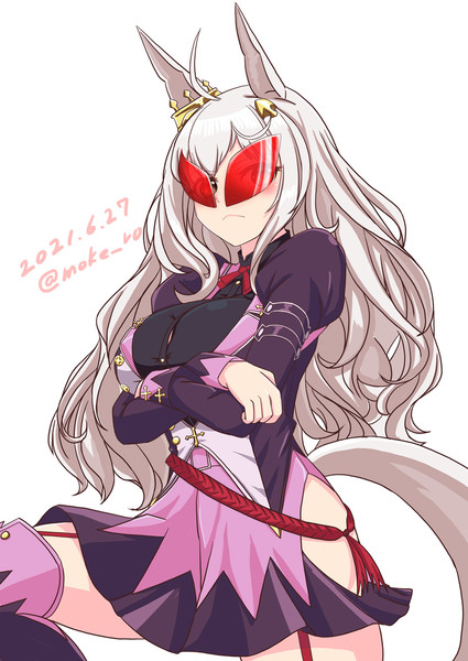 ウマ娘界におけるメガネの検証に協力してくれたビワハヤヒデ もけろー さんのイラスト ニコニコ静画 イラスト
