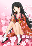 桜と袴 十矢 さんのイラスト ニコニコ静画 イラスト