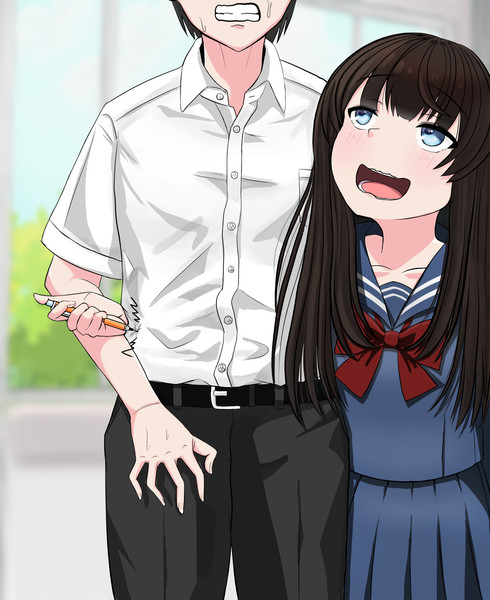 いたずら女子 その2 Derax さんのイラスト ニコニコ静画 イラスト