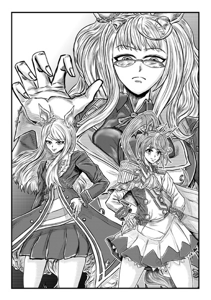 扉絵風ウマ娘 トッキー さんのイラスト ニコニコ静画 イラスト