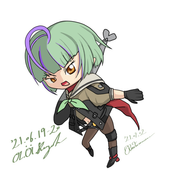 竹 2等身 ミニキャラver 清瀬桜李 さんのイラスト ニコニコ静画 イラスト