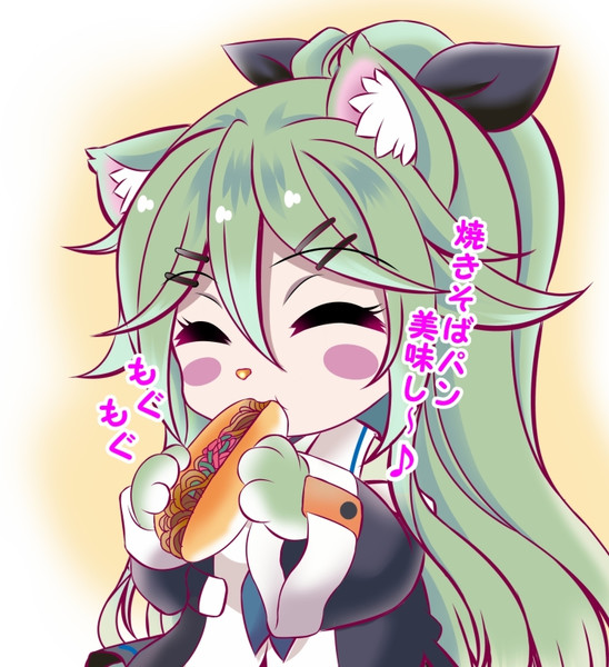 焼きそばパン 朱きつね さんのイラスト ニコニコ静画 イラスト