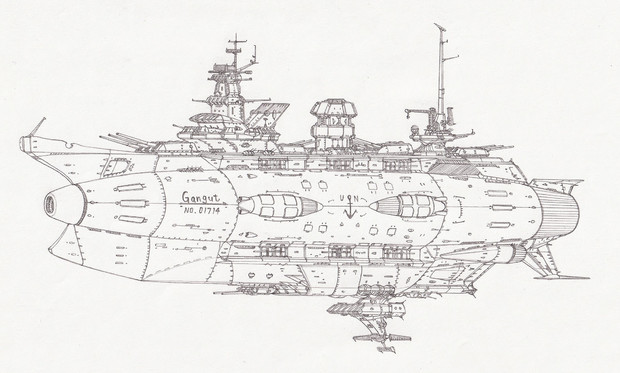 宇宙戦艦ガングート 自由音エルマ さんのイラスト ニコニコ静画 イラスト