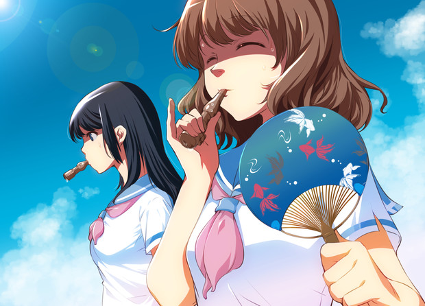 黄前さんと高坂さんのパピコシェア 川邑司 さんのイラスト ニコニコ静画 イラスト