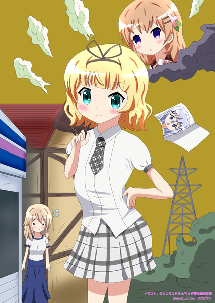 7月15日 木 シャロ生誕祭21 うさぎ野交通 さんのイラスト ニコニコ静画 イラスト