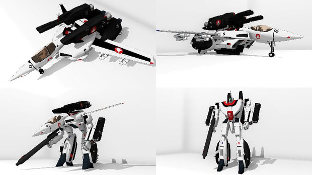 Mmdロボアニフェス21 まく式参加記念モデル マクロス 悠之介 さんのイラスト ニコニコ静画 イラスト