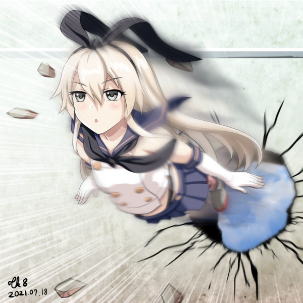 型にハマらない島風 Tk8 さんのイラスト ニコニコ静画 イラスト