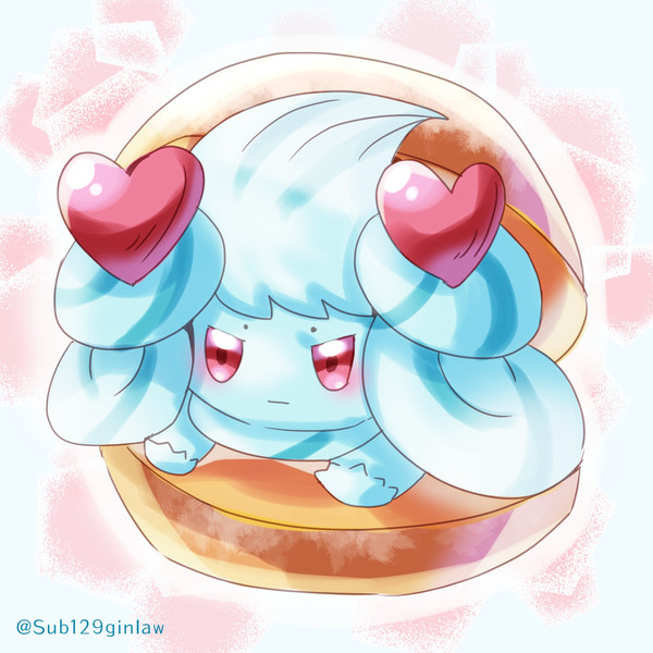マホイップマリトッツォ ミルキィミント ハート飴細工 倒錯メロンパンおぢさん さんのイラスト ニコニコ静画 イラスト