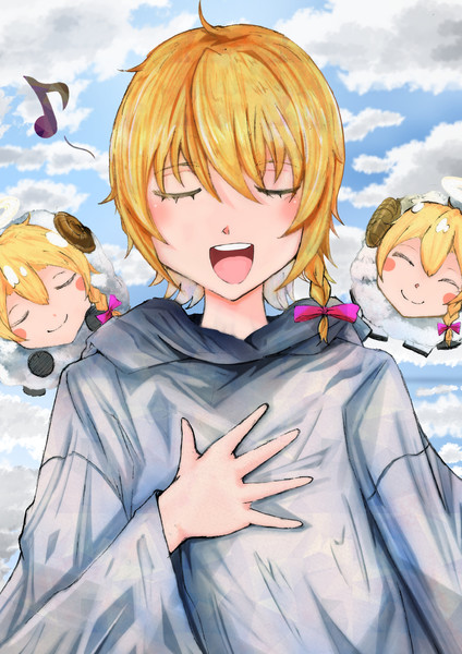歌うriくん 蓮華 さんのイラスト ニコニコ静画 イラスト