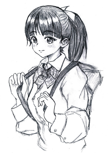 ポニーテールっ娘 つぐみともみ さんのイラスト ニコニコ静画 イラスト