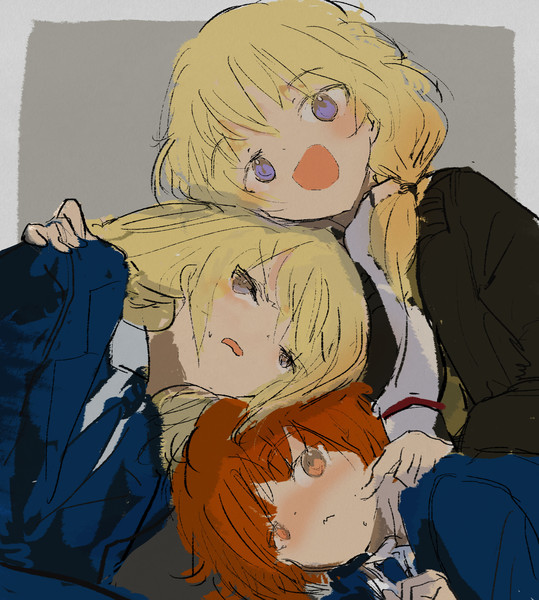 カーラとマリアンとジェニファー2 Cab さんのイラスト ニコニコ静画 イラスト