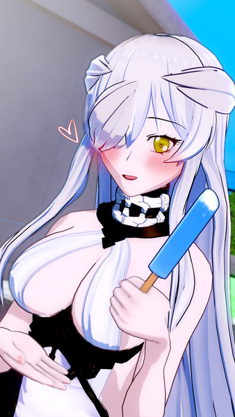 戦艦仏棲姫とアイスを食べる スイカ さんのイラスト ニコニコ静画 イラスト