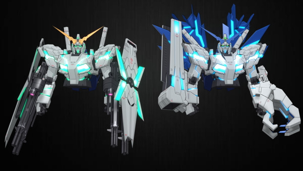 フルアーマーユニコーン 仮 ペルフェクティビリティ 仮 Mmdガンダム Nama140号 さんのイラスト ニコニコ静画 イラスト
